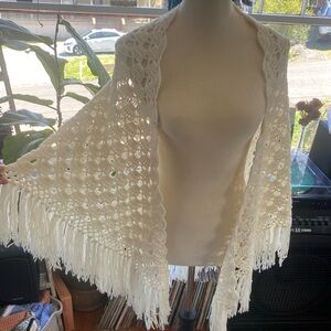 Scallop Knit Shawl
